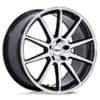 TSW Alloy Canard TW004 19x10.5 5x112 35 ET 66.6 CB Black Machined (TW004SD19055735)-1