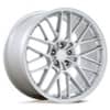 TSW Alloy Daytona TW001 22x10.5 5x112 38 ET 66.6 CB Silver (TW001SX22055738)-1