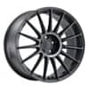 TSW Alloy Paddock Semi Gloss Black W/Machined Tinted Ring (1780PDK355100B72)-1