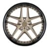 TSW Alloy Premio Matte Bronze w/ Gloss Black Lip-3