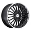 TSW Alloy Silverstone 17x8 5x120 20 ET 76.1 CB Gloss Black W/Mirror Cut Lip (1780SIL205120B76)-1