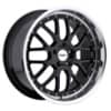 TSW Alloy Valencia Gloss Black W/Mirror Cut Lip (1780VAL205114B76)-1
