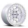 KMC Torx 17x8.5 6x139.7 0 ET 106.1 CB Gloss Silver (KM553SD17856800)-1