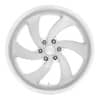 US Mags Desperado 6 - U134 Brushed Silver with Milled Spoke Accents and a Diamond Cut Lip-3