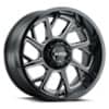 Ultra 120 Patriot Gloss Black with Milled Accents and Clear Coat (120-8905BM+12)-1