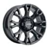 Ultra 123BK Scorpion 17x9 8x165.1 12 ET 125.2 CB Gloss Black with Clear Coat (123-7982BK+12)-1