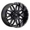Ultra 203 Hunter Gloss Black with Milled Accents and Clear Coat (203-7987BM+12)-1