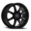 Enkei Vanquish 18x8 5x114.3 45 ET 72.6 CB Gloss Black (546-880-6545BK)-1
