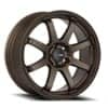 Enkei Vanquish 18x8 5x114.3 45 ET 72.6 CB Matte Bronze (546-880-6545ZP)-1