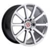 Victor Equipment Zehn 19x11 5x130 36 ET 71.6 CB Hyper Silver (1911VIZ365130S71)-1