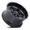 Vision 411 Arc Gloss Black Milled Spoke-2