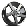 Vision 472 Switchback Gloss Black Machined Face-2