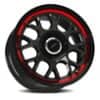 Vision 478 Alpine Gloss Black Red Tint Brushed Lip-2