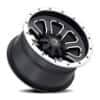 Vision 548 Commander ATV Matte Black Machined Face-2