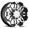 Vision 375 Warrior 18x8.5 6x139.7 25 ET 106.2 CB Gloss Black Machined Face (375H8883GBMF25)-1