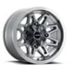 Vision 416 Se7en UTV 12x7 4x110 3 ET 86 CB Gunmetal (416-127110GM4)-1