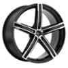 Vision Boost Gloss Black Mirror Machined Face (469-5631GBMF38)-1