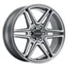 Vision 476 Wedge 22x9.5 5x139.7 8 ET 77.8 CB Gunmetal Machined Face (476-22985GMMF8)-1