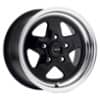 Vision Nitro 15x4 4x108 -19 ET 72.56 CB Gloss Black Machined Lip (521H5434B-19)-1