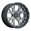 Vision 545 Rocker 14x7 4x110 13 ET 86 CB Satin Gray (545-147110SGBL44)-1