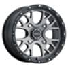 Vision 545 Rocker ATV Gunmetal w/ Satin Black Lip (545-147156SGBL44)-1