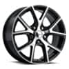 Voxx Lumi Gloss Black Machined Face (LMI780511520GBMF)-1