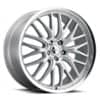 Voxx Masi 19x8.5 5x112 35 ET 66.6 CB Silver Mirror Mach Lip (MAS985511235SML)-1