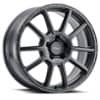 Voxx Monte 17x7.5 5x98/5x105 40 ET 73.1 CB Matte Black (MON775500540MB)-1