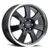 Voxx Turin Gloss Black Mirror Machined Lip (TUR785600239GBL)-1