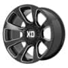 XD Series XD854 Reactor 20x10 5x127/5x139.7 -18 ET 78.1 CB Gloss Black Milled (XD85421035318N)-1