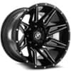 XF Off-Road XF-218 20x10 5x114.3/5x127 -12 ET 78.1 CB Gloss Black Milled (XF21820105114312712GBML)-1