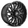 XF Off-Road XF-221 20x10 5x127/5x139.7 -24 ET 78.1 CB Gloss Black Milled (XF22120105127139724GBML)-1