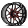 XF Off-Road XF-222 Gloss Black Red Milled (XF222209051271397+0GBMLR)-1