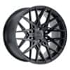 XO Luxury Phoenix 20x11 5x112 37 ET 66.6 CB Double Black (2011PHX375112B66)-1