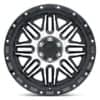Black Rhino Alamo Gloss Black W/Machined Face & Stainless Bolts-3