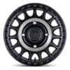 Black Rhino Sandstorm UTV Semi Gloss Black w/ Machined Tint Ring-4