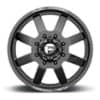 Fuel Mono DE092 Dually Front Matte Black Milled-3