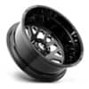 Fuel DE19 FF19D Dually Rear Gloss Black Milled-2