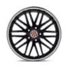 Victor Equipment Lemans Gloss Black with Mirror Cut Lip-3