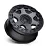 Mandrus Forscher Matte Gunmetal w/ Black Lip Edge-2