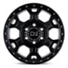 Black Rhino Midhill Matte Black w/ Gunmetal Bolts-4
