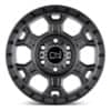 Black Rhino Midhill Matte Gunmetal w/ Black Bolts-4