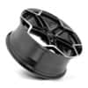 Petrol P1A Gloss Black w/Machine Cut Face-2