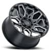 Black Rhino Shrapnel Gloss Black with Milled Spokes-2