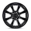 Black Rhino Sierra Gloss black with Milled Spokes-3