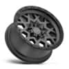 Black Rhino Sprocket Matte Gunmetal with Black Lip Edge-2