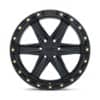Black Rhino Henderson Matte Black W/Brass Bolts-3