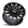 Black Rhino Mission Matte Black W/Machined Tinted Spokes-2