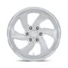 US Mags Desperado 6 - U134 Brushed Silver with Milled Spoke Accents and a Diamond Cut Lip-4