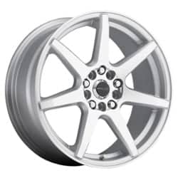 Raceline 131 Evo 15x7 5x100/5x114.3 40 ET 72.56 CB Silver